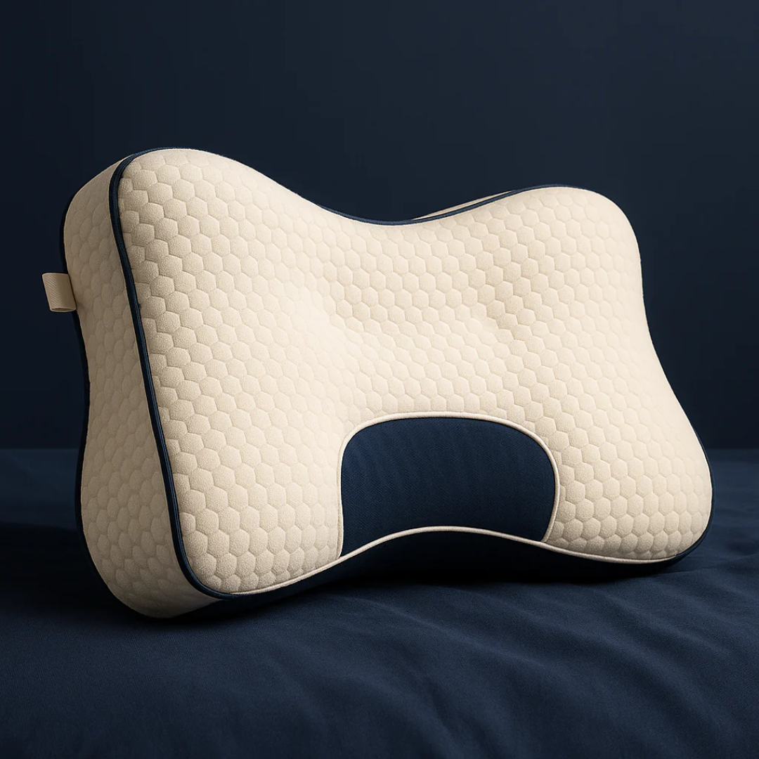 The Gevity Pillow + Free Sleep Mask & Anti Snore Clips
